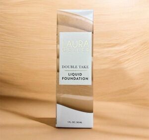 Laura Geller Double Take Liquid Foundation Matte Medium Buildable 1 fl oz NIB